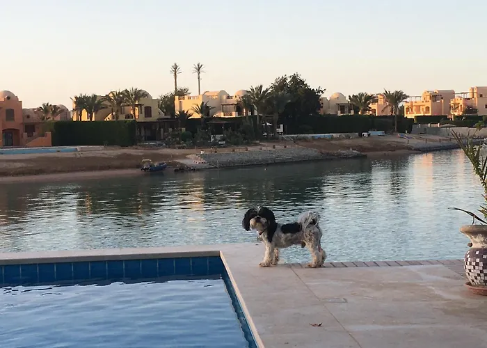 Charming Lagoon Villa With Pool Egyptian Style -Sabina 117