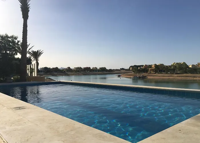 Charming Lagoon Villa With Pool Egyptian Style -Sabina 117