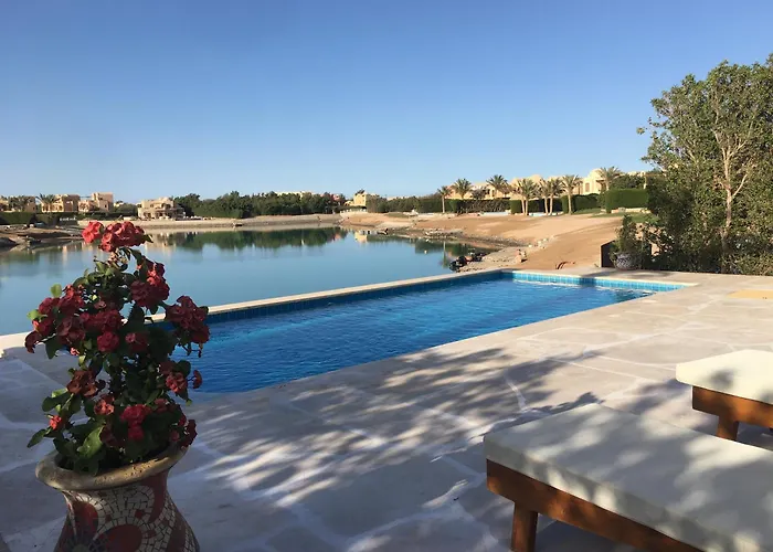 Charming Lagoon Villa With Pool Egyptian Style -Sabina 117